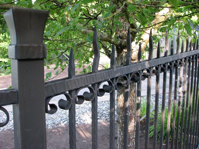 metal fence