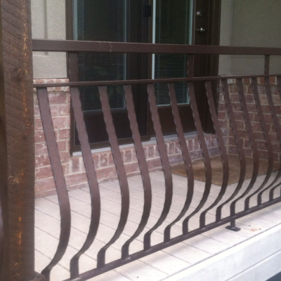 metal railing