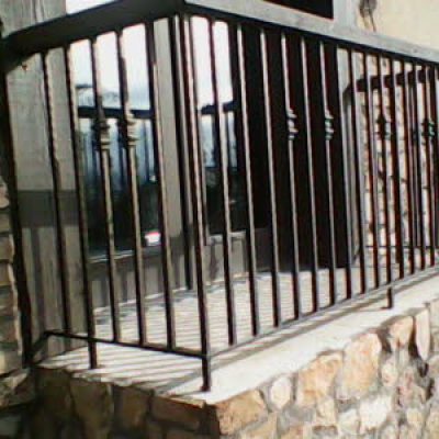 metal railing